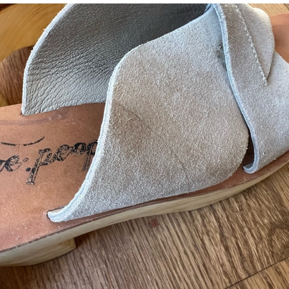FREE PEOPLE • KORA Platform Clog Beige Tan - Picture 11 of 16